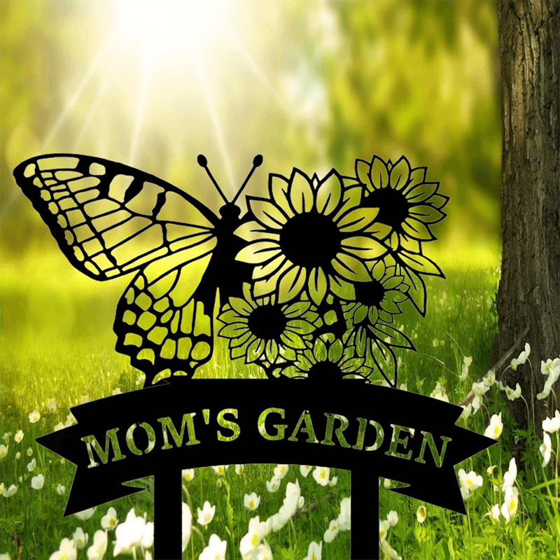 Custom Butterfly Garden Signs